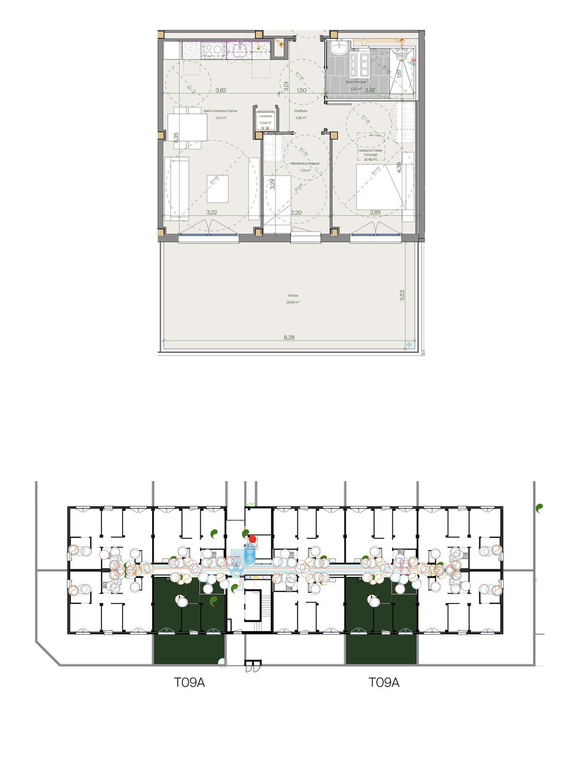 Tipologías 011h — vivienda y edificio